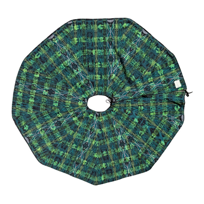 Handwoven Christmas Tree Skirt