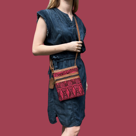 Huipil 2-Pocket Crossbody (Multiple Colors Available)