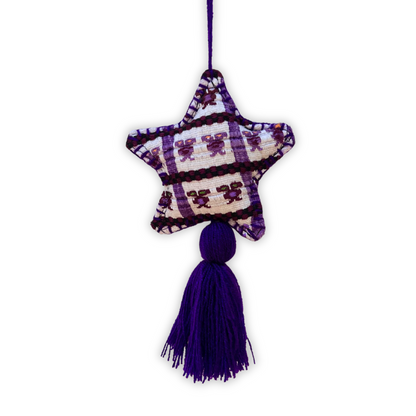 Purple Star Ornament