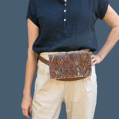 Huipil Convertible Belt Bag - Wristlet