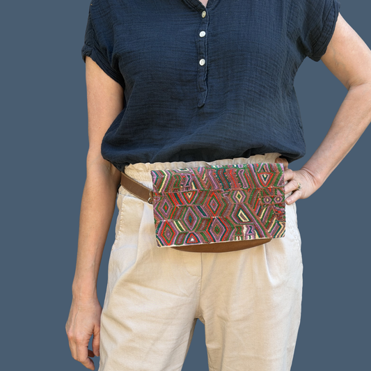 Huipil Convertible Belt Bag - Wristlet