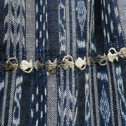 Indigo Cotton Corte Blanket