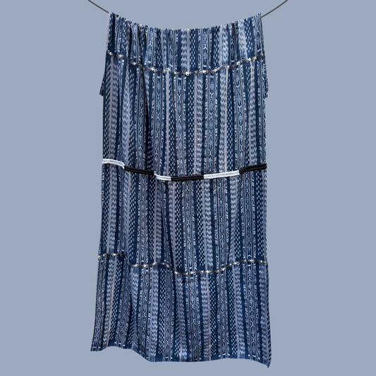 Indigo Cotton Corte Blanket