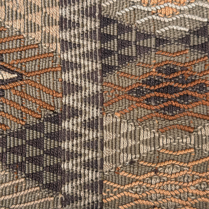 Framed Handwoven Textile (Walnut Frame)