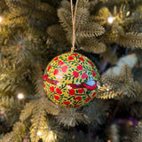 Handpainted Paper Mache Christmas Ornaments from Kashmir – Fair Trade Holiday Decor