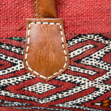 Kilim & Leather Weekender Bag