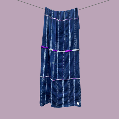 Indigo Cotton Corte Blanket