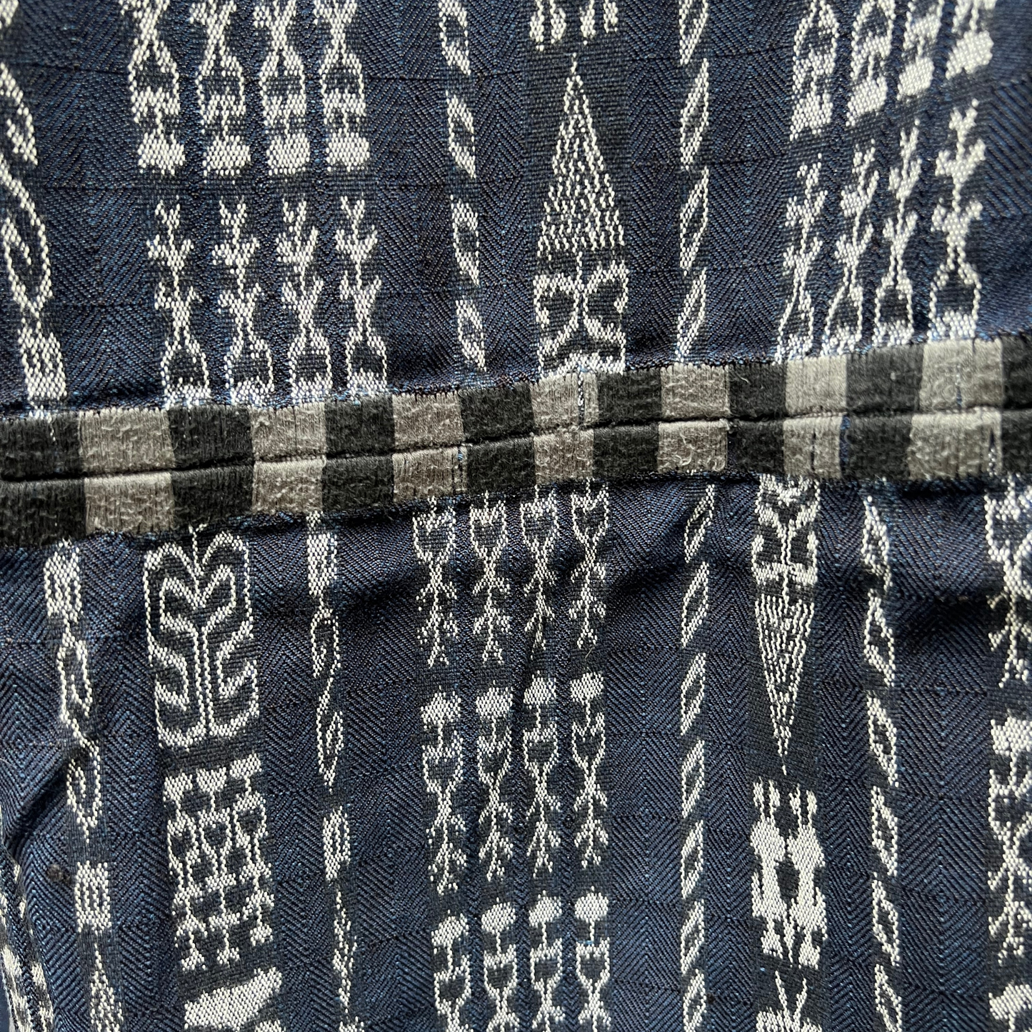 Indigo Cotton Corte Blanket