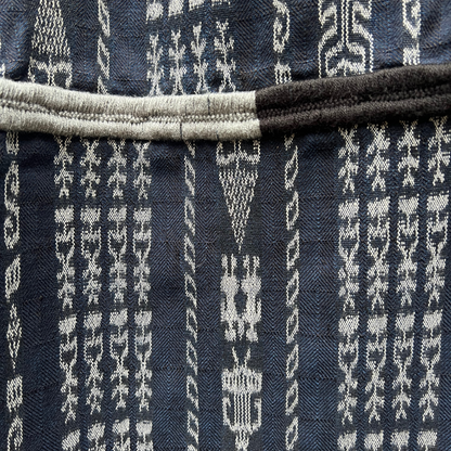 Indigo Cotton Corte Blanket