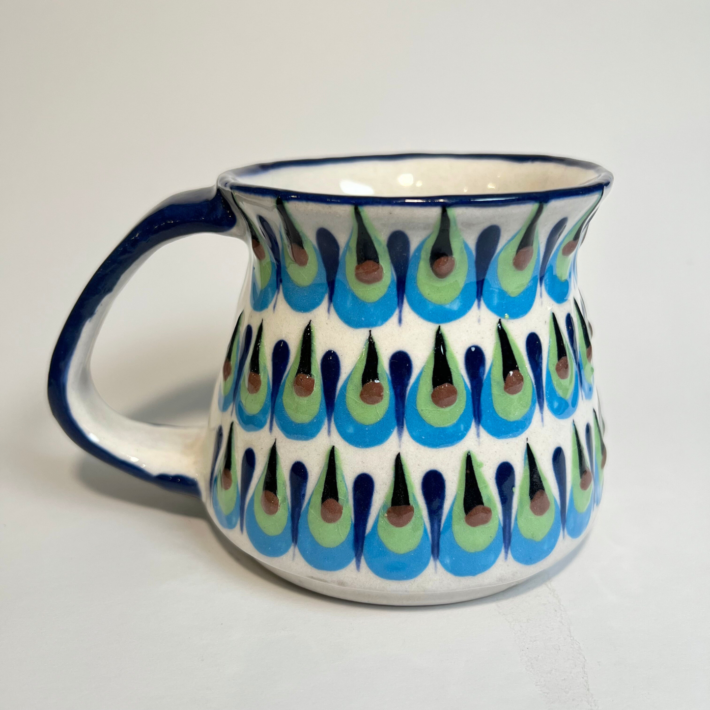 Palopo Jarro Mug (Green Blue White)