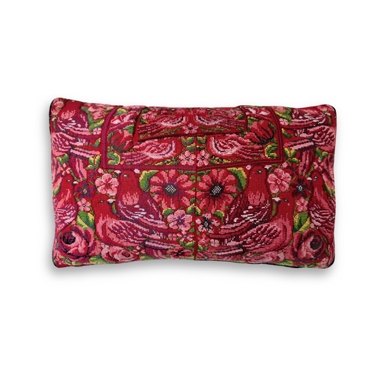 Huipil & Hemp Throw Pillow Cover
