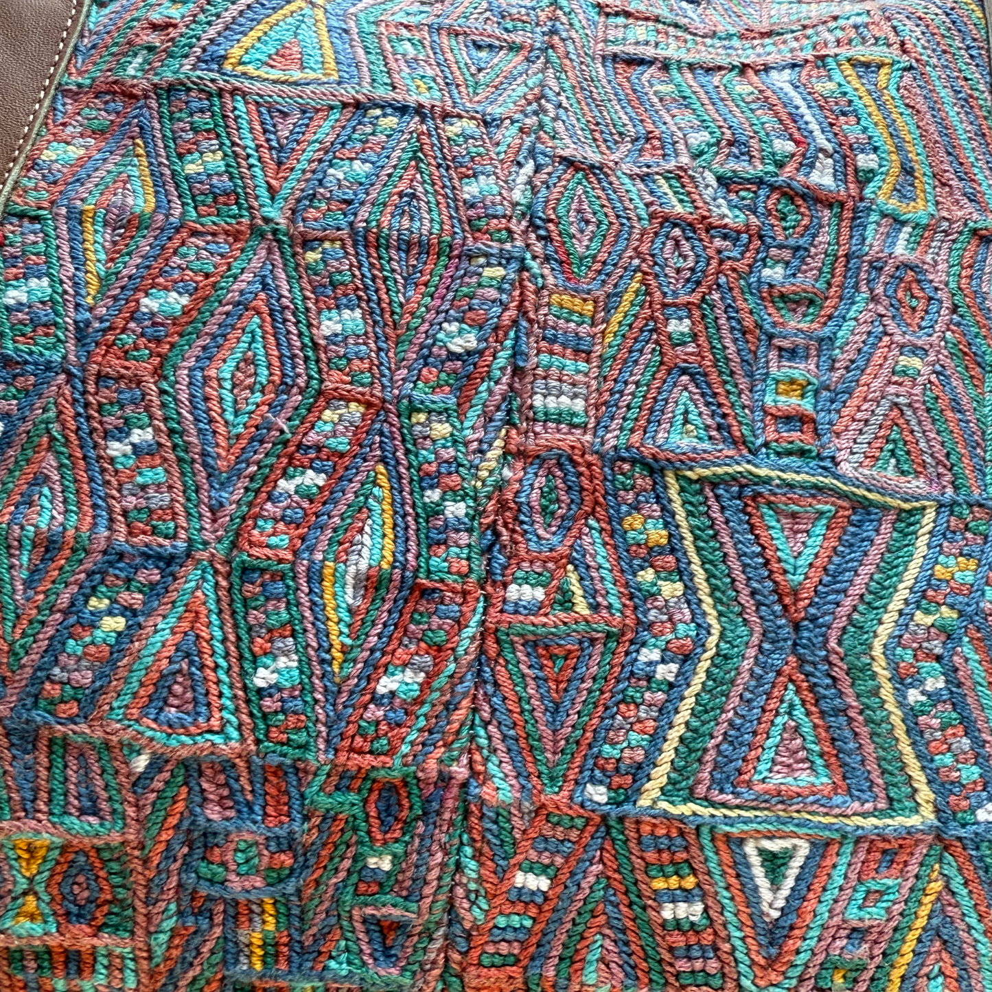 Huipil Mini-Weekender - Handwoven Travel Bag