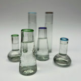 Handblown Glass Volcano Vase