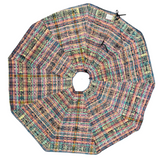 Handwoven Christmas Tree Skirt