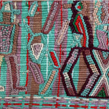 Framed Handwoven Textile (Natural Frame)