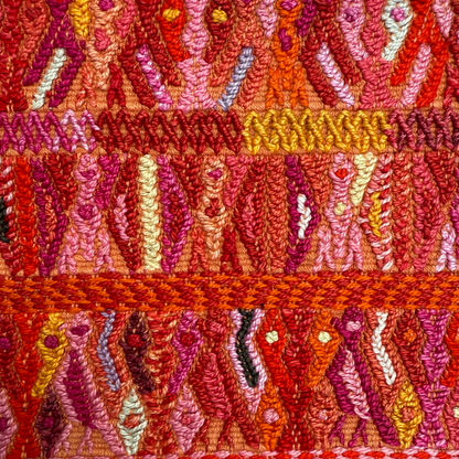 Framed Handwoven Textile (Walnut Frame)