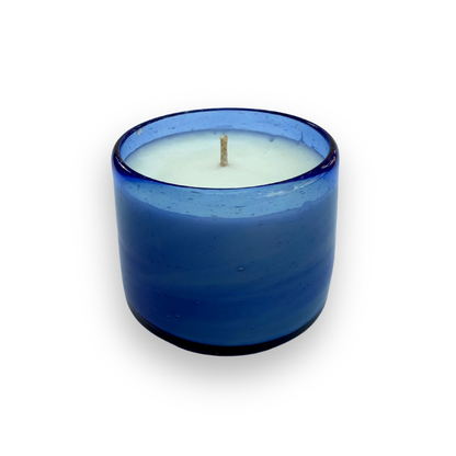 Atitlán Sunrise Candle – Handblown Glass Meets Handcrafted Fragrance