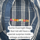 Huipil Mini-Weekender - Handwoven Travel Bag