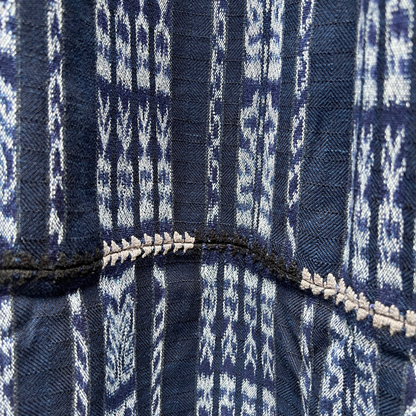 Indigo Cotton Corte Blanket