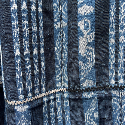 Indigo Cotton Corte Blanket