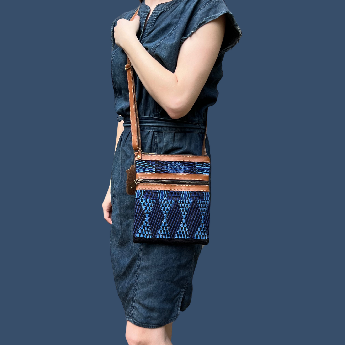 Huipil 2-Pocket Crossbody (Multiple Colors Available)