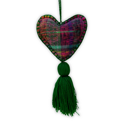 Green Heart Ornament