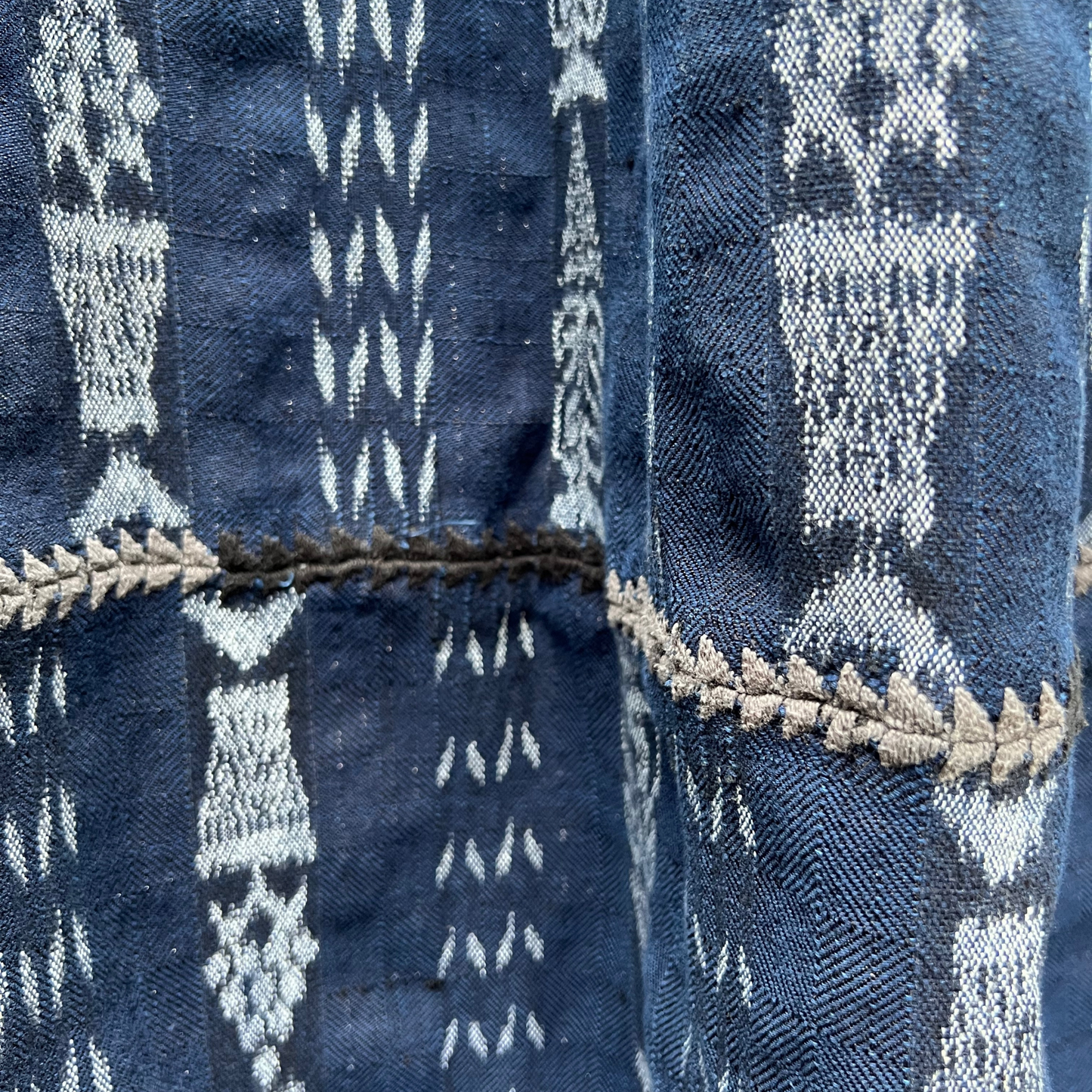 Indigo Cotton Corte Blanket