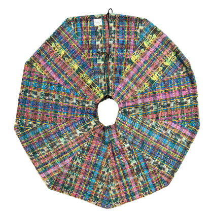 Handwoven Christmas Tree Skirt