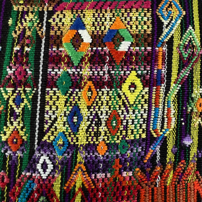 Huipil & Hemp Throw Pillow Cover