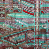 Framed Handwoven Textile (Natural Frame)