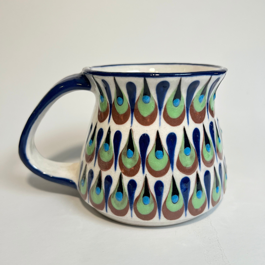 Palopo Jarro Mug (Brown Blue White)