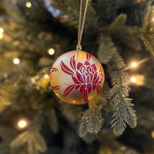 Handpainted Paper Mache Christmas Ornaments from Kashmir – Fair Trade Holiday Decor