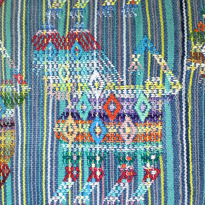Huipil & Hemp Throw Pillow Cover