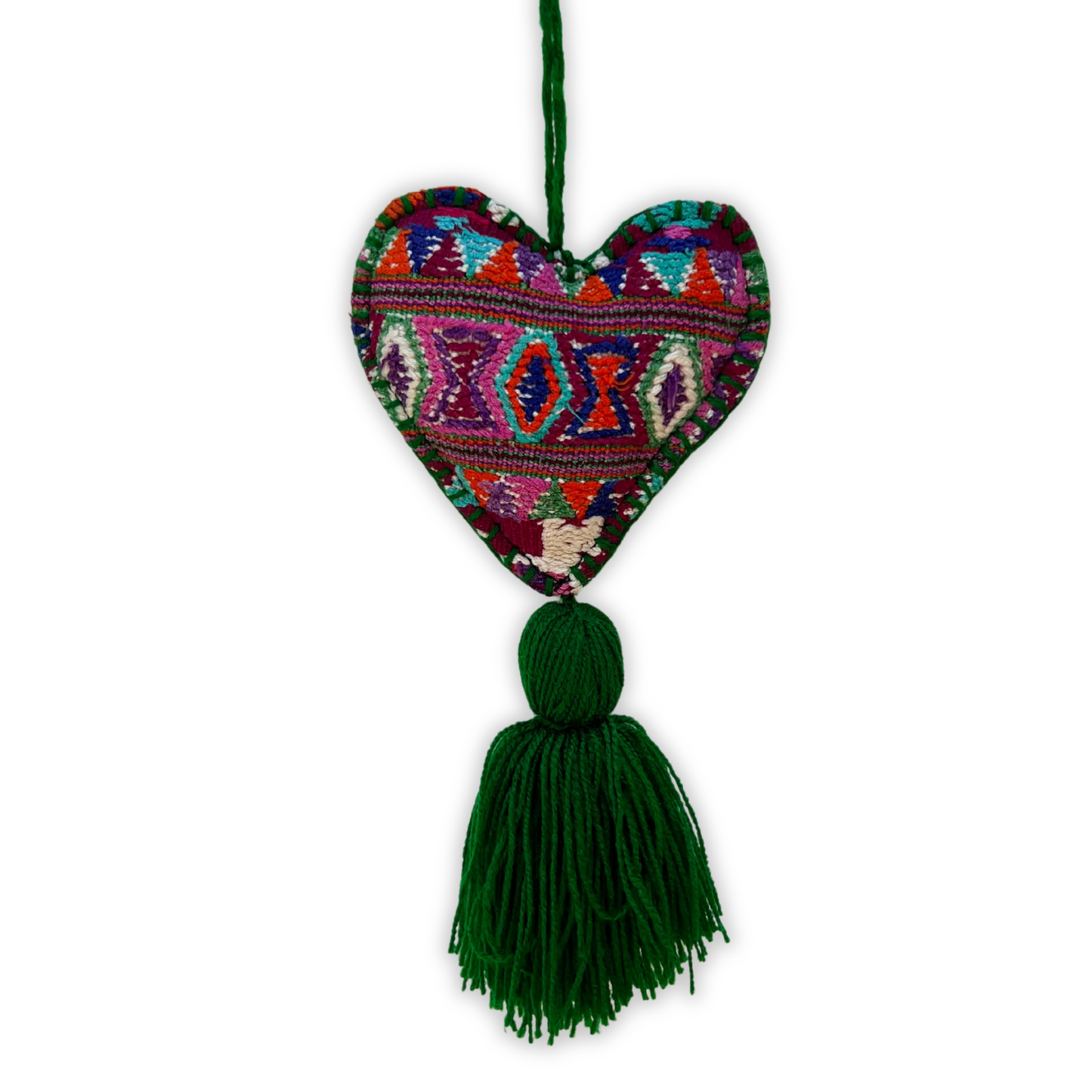 Green Heart Ornament