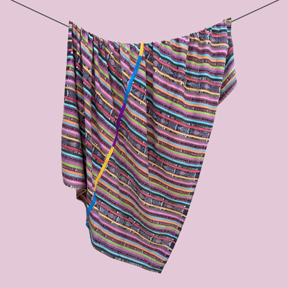 One-of-a-Kind Cotton Corte Blanket
