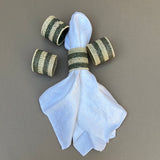 Handwoven Grass Napkin Rings