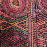 Framed Handwoven Textile (Walnut Frame)
