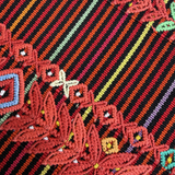 Framed Handwoven Textile (Black Frame)