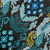 Framed Handwoven Textile (Black Frame)