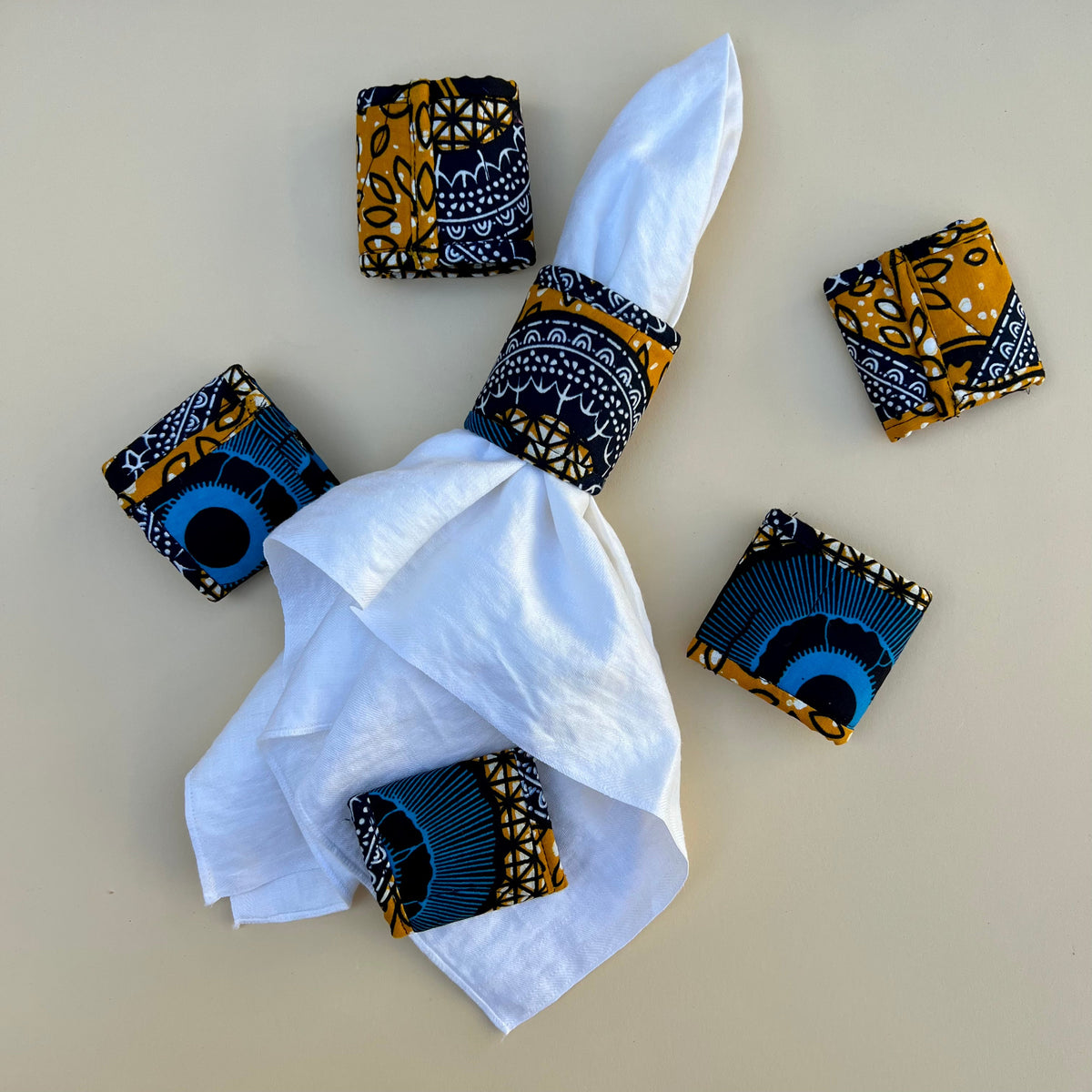 Colorful Rings Napkin Colorful Cloth Napkin Rings | Intertwined: Handmade for Good