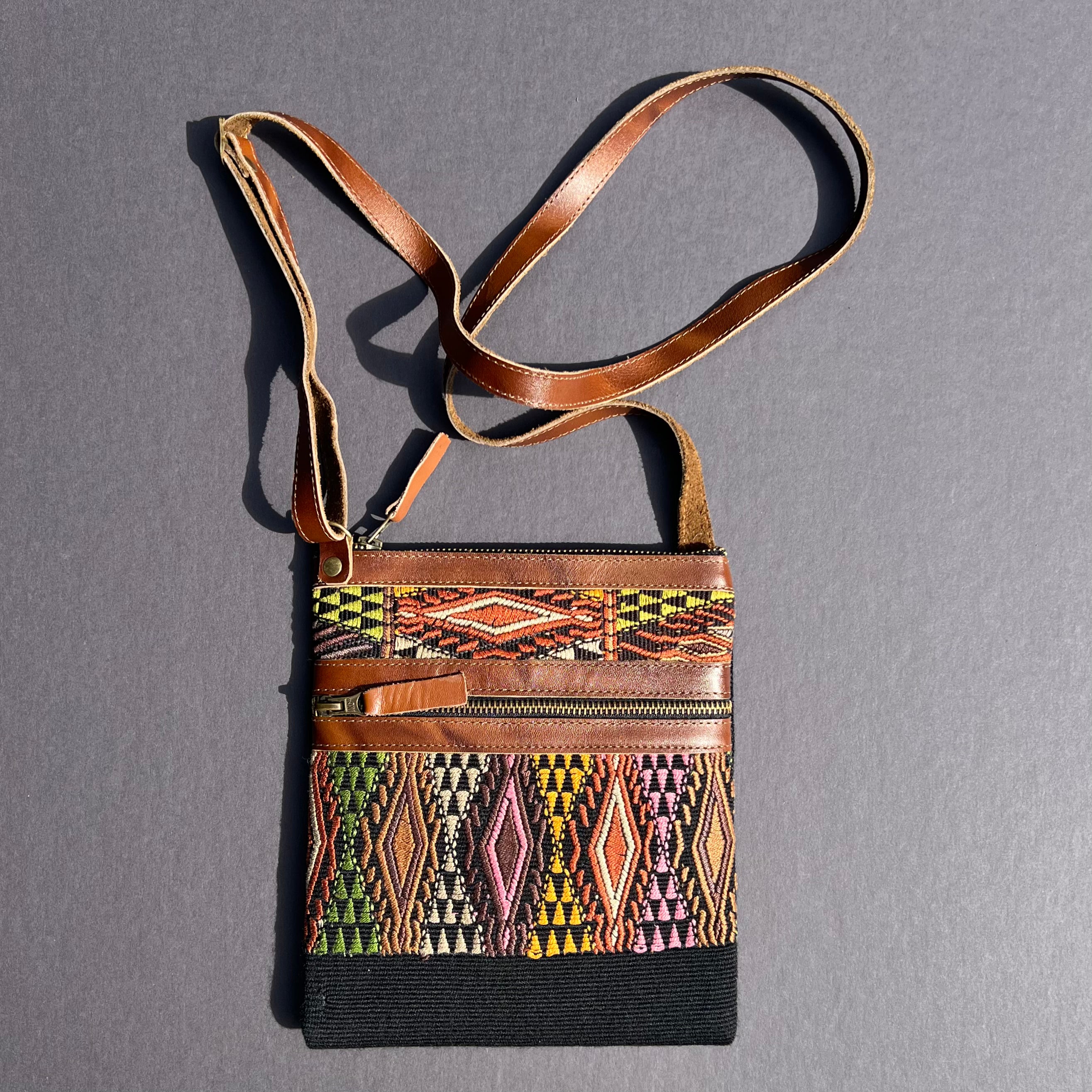Huipil 2-Pocket Crossbody (Multiple Colors Available)