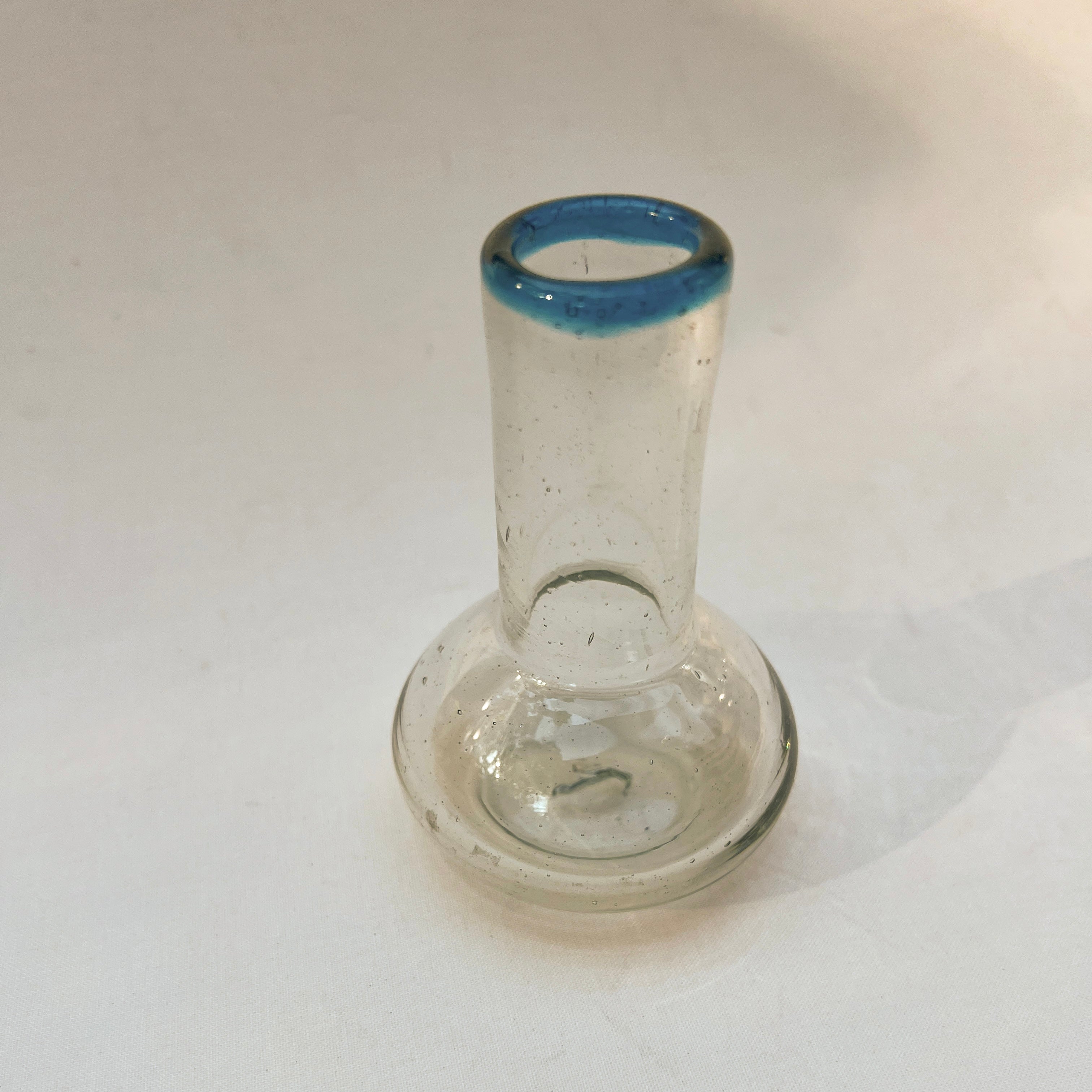 Handblown Glass Bud Vase (or Candleholder)
