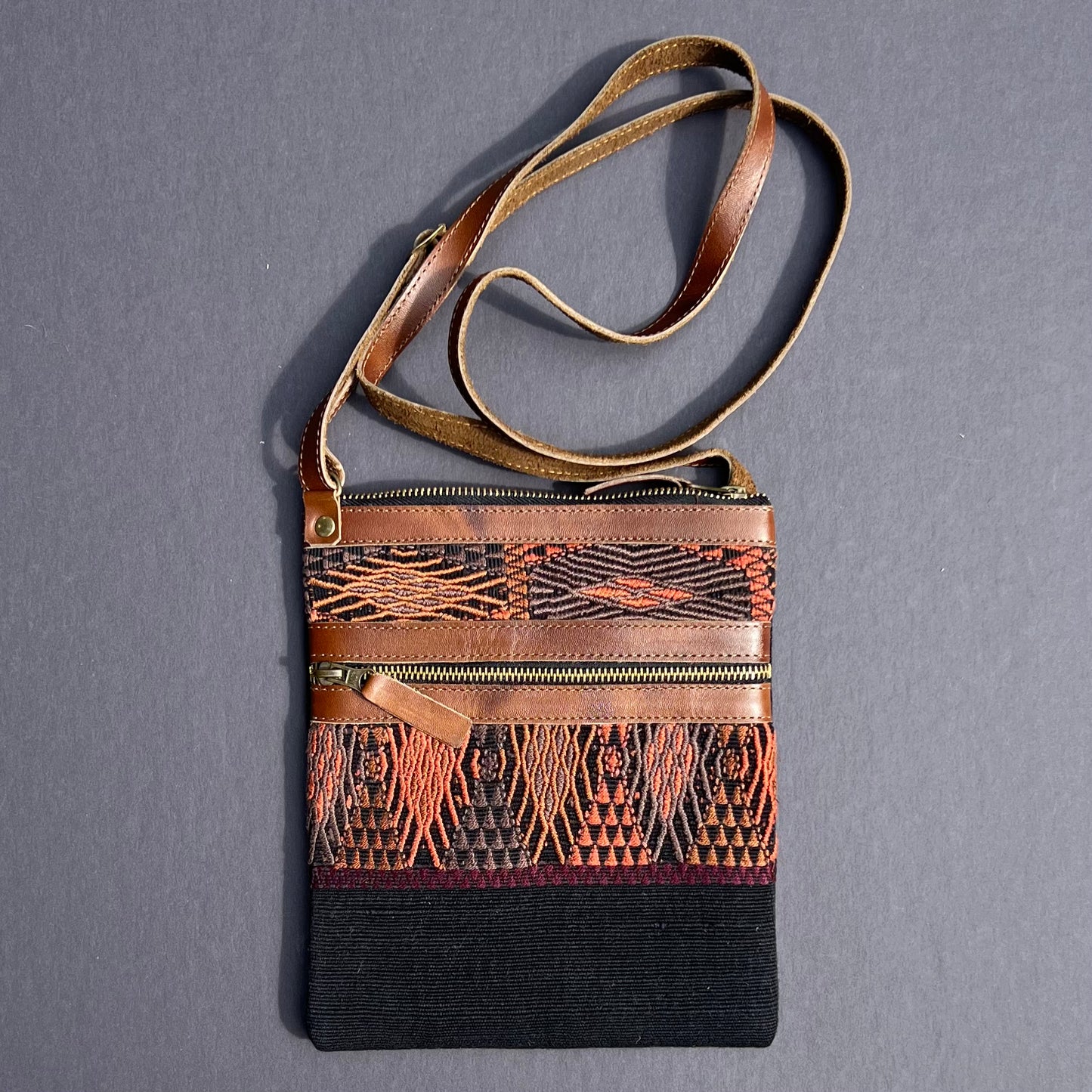 Huipil 2-Pocket Crossbody (Multiple Colors Available)