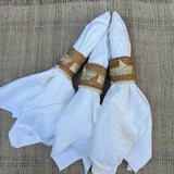 Handwoven Grass Napkin Rings