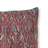 Huipil & Hemp Throw Pillow Cover