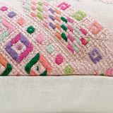 Huipil & Hemp Throw Pillow Cover