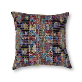 Huipil & Hemp Throw Pillow Cover