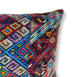 Huipil & Hemp Throw Pillow Cover