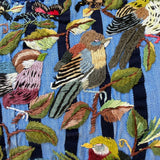 Embroidered Huipil & Handwoven Cotton Throw Pillow Cover