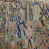 Embroidered Huipil & Handwoven Cotton Throw Pillow Cover